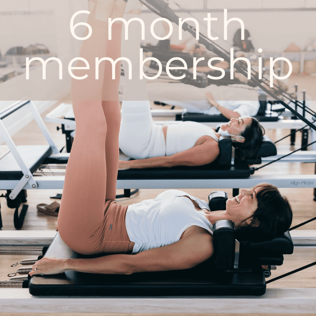 6 month yoga pilates barre membership
